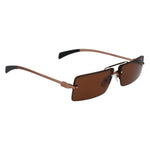 Ferragamo Ferragamo Yellow Metal Sunglasses FESF306S762AC 1728,67434610848,Ferragamo,New with tags,Sunglasses,Unisex,Unisex Sunglasses - Sunglasses,Yellow