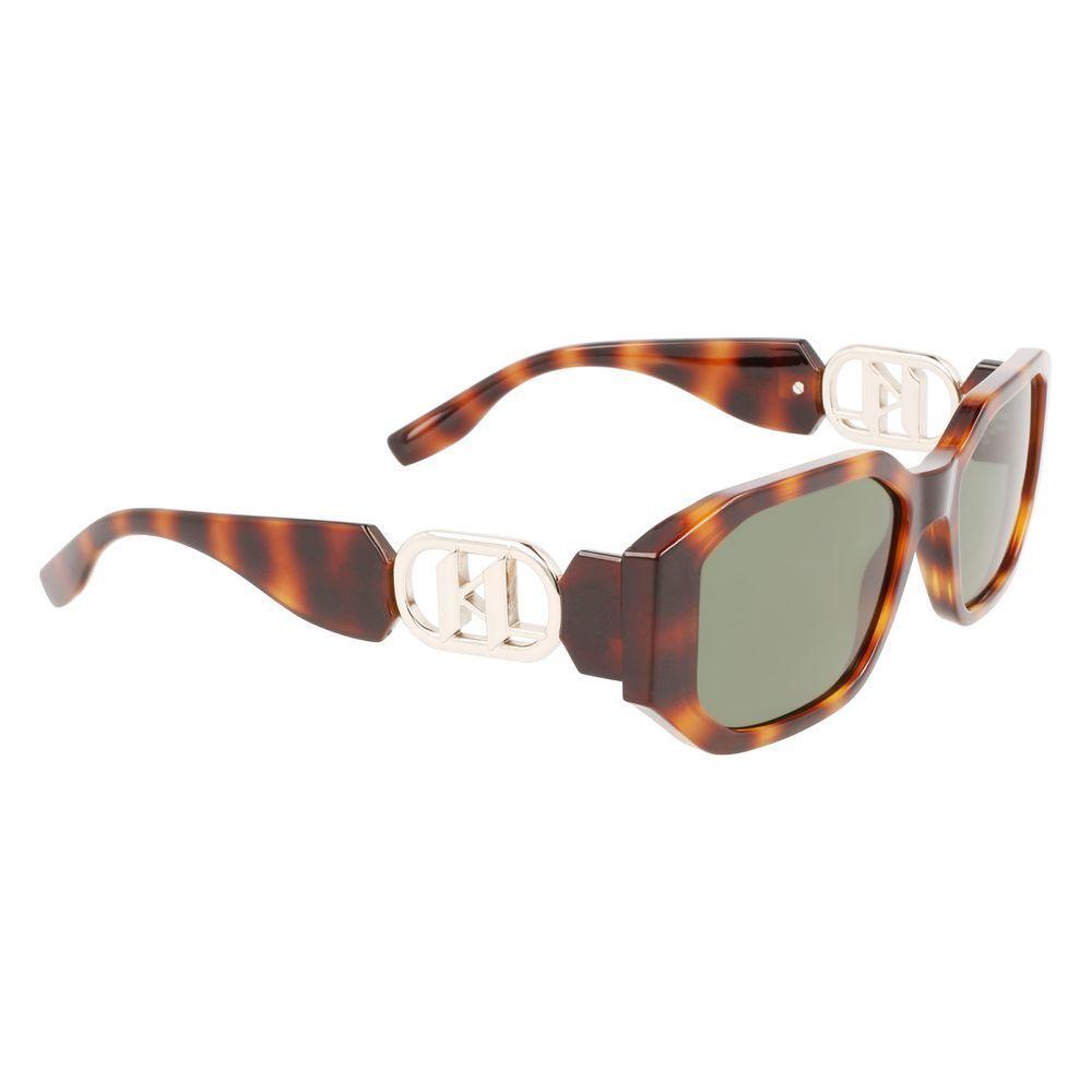 Karl Lagerfeld Brown Injected Sunglasses KLKL6085S240AC