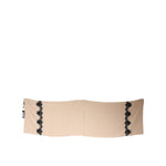 Dolce & Gabbana Beige Floral Lace Trim Silk Neck Wrap Scarf MS7208