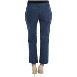 Dolce & Gabbana Polka Dotted Capri Stretch Jeans Dolce & Gabbana Dark Slate Gray