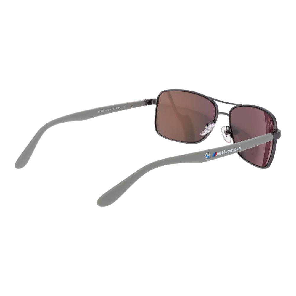 BMW Motorsport Gray Metal Sunglasses