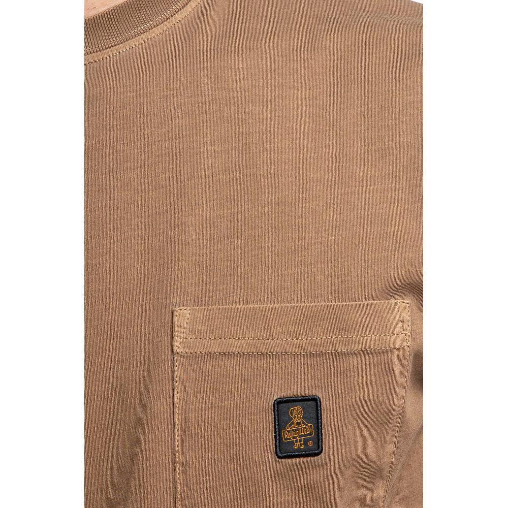 Refrigiwear Brown Cotton T-Shirt RE-15010-L