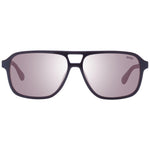BMW Burgundy Men Sunglasses