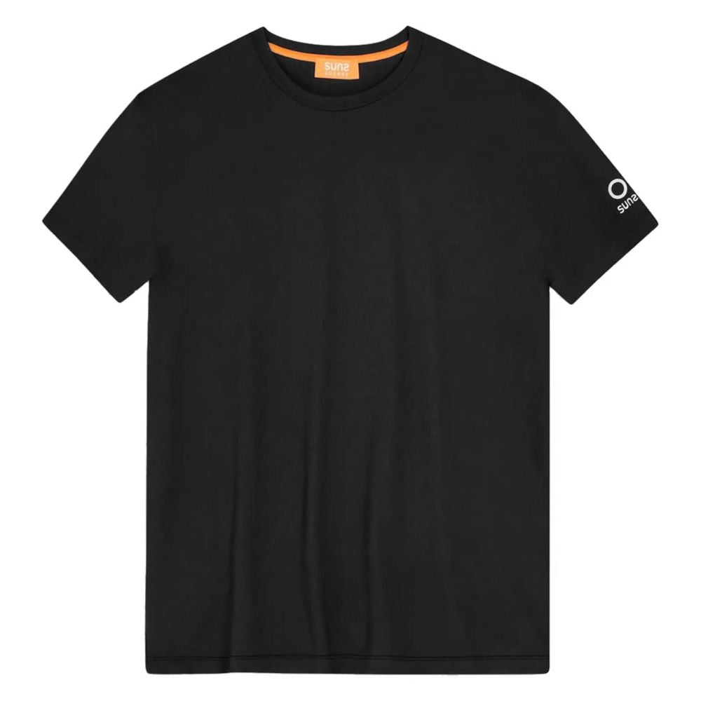 Suns Black Nylon T-Shirt SU-15061-M