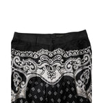 Dolce & Gabbana Black Bandana Cotton Skinny Denim Jeans PAN75266-52