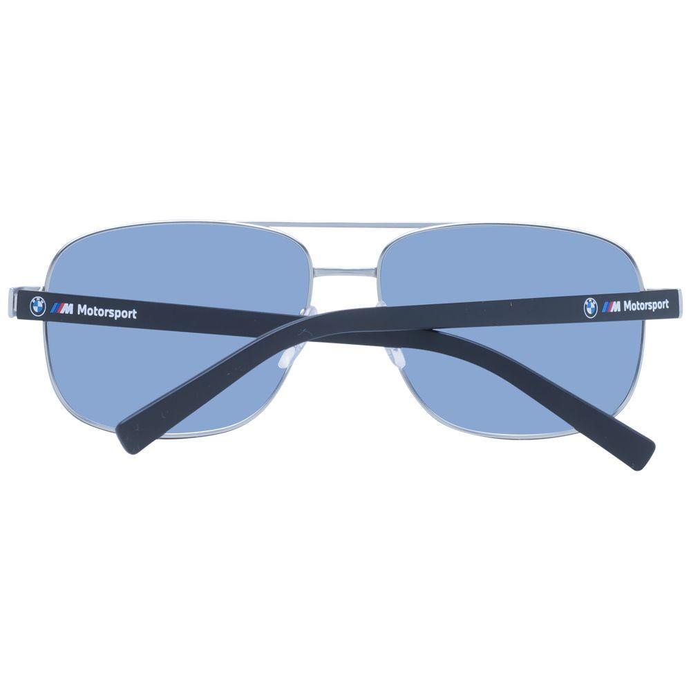 BMW Motorsport Silver Men Sunglasses BM-1001668
