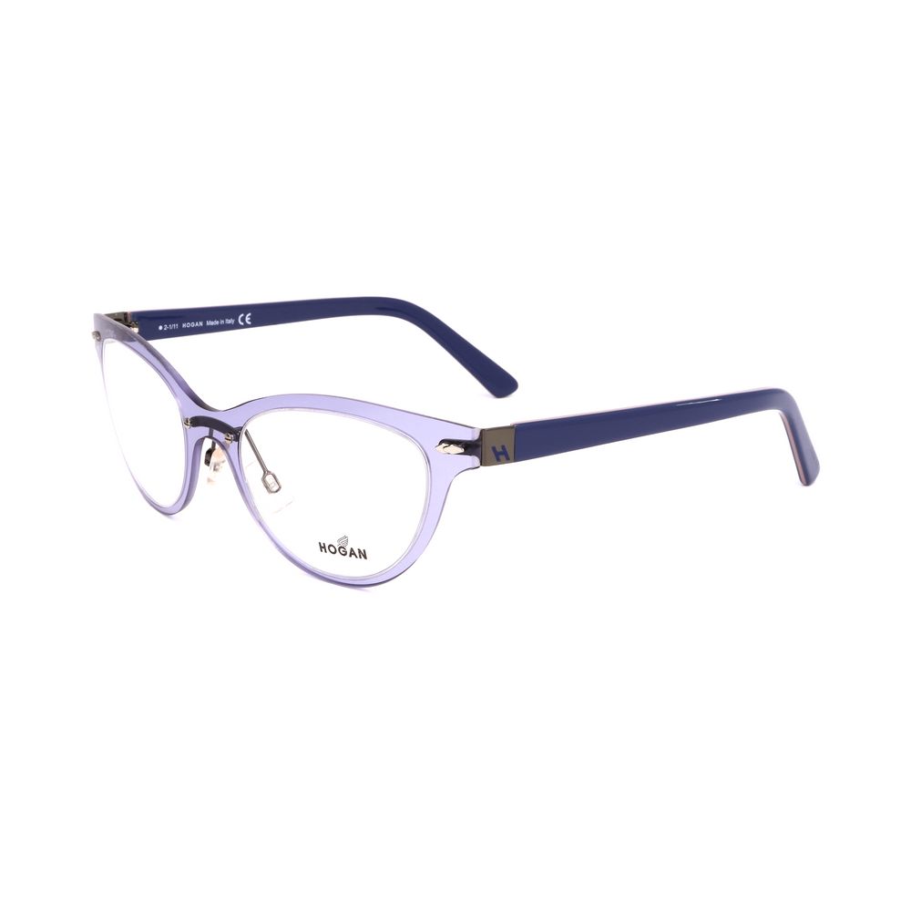 Hogan Light Blue Plastic Glasses (Frames)