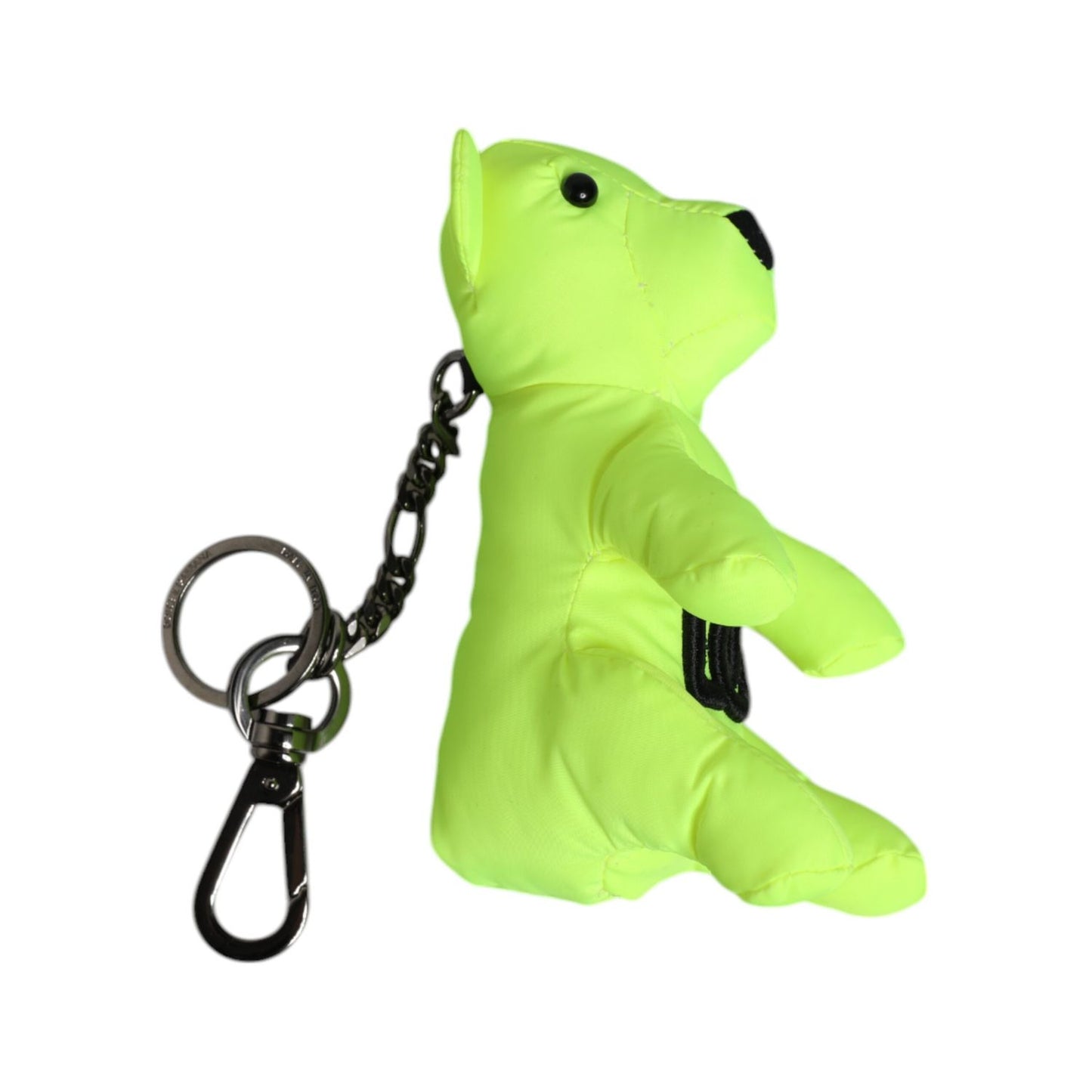 Dolce & Gabbana Green Bear Embroidered Logo Keychain Clasp Keyring SMY10650
