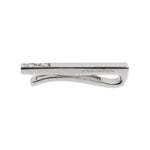 Dolce & Gabbana Silver Tone Brass Logo Branded Tie Clip Bar SMY10635