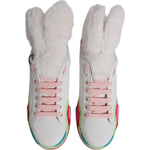 Dolce & Gabbana Multicolor Low Top Trainers Sneakers Shoes LA12552-34