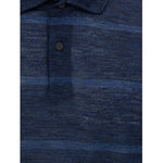 Corneliani Blue Wool Polo Shirt