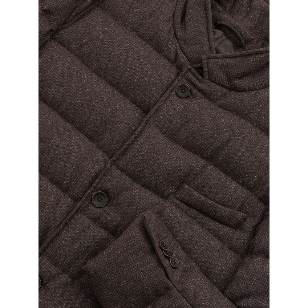 Herno Brown Wool Jackets & Coat HE-7593664-IT50 | L