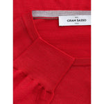 Gran Sasso Elegant Red Wool Sweater for Men GR-4363665-IT50 | L