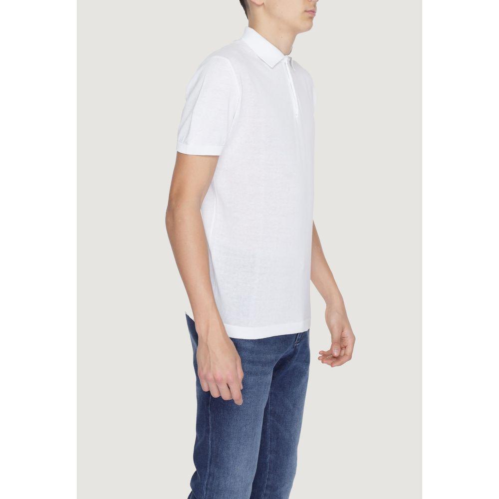 U.S. POLO ASSN. White Cotton Sweater US-13435100008-IT46 | M