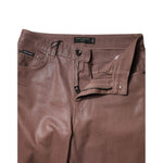 Dolce & Gabbana Brown Cotton High Waist Tapered Denim Jeans PAN75956-42