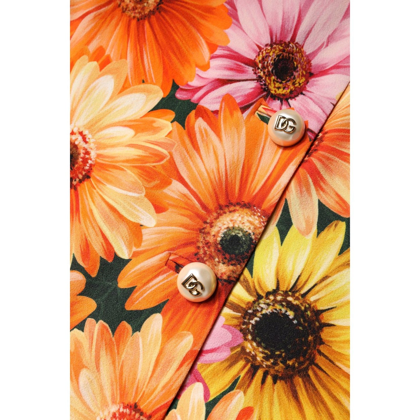 Dolce & Gabbana Multicolor Floral High Waist Mini Skirt SKI2127-36