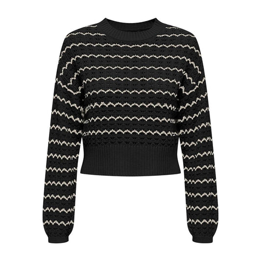 Only Black Cotton Sweater
