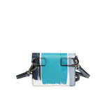Dolce & Gabbana Multicolor Leather DG Logo Bifold Card Holder Wallet BAG4623