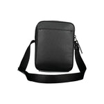 Calvin Klein Sleek Black Shoulder Bag with Logo Detail CA-27464