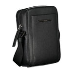 Calvin Klein Sleek Black Shoulder Bag with Logo Detail CA-27464
