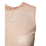 Dolce & Gabbana Beige Nylon Logo Monogram Sleeveless Tank Top TSH878576-2