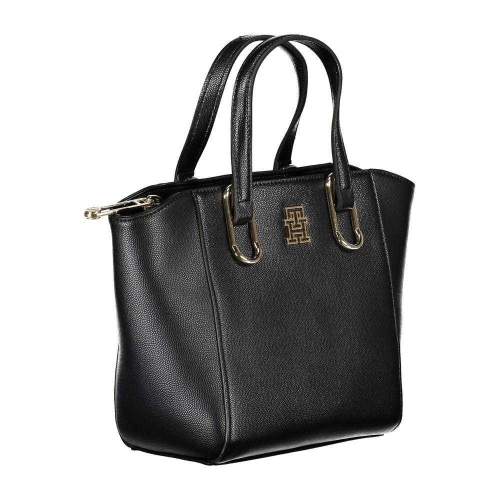 Tommy Hilfiger Black Polyethylene Handbag Tommy Hilfiger Dark Slate Gray