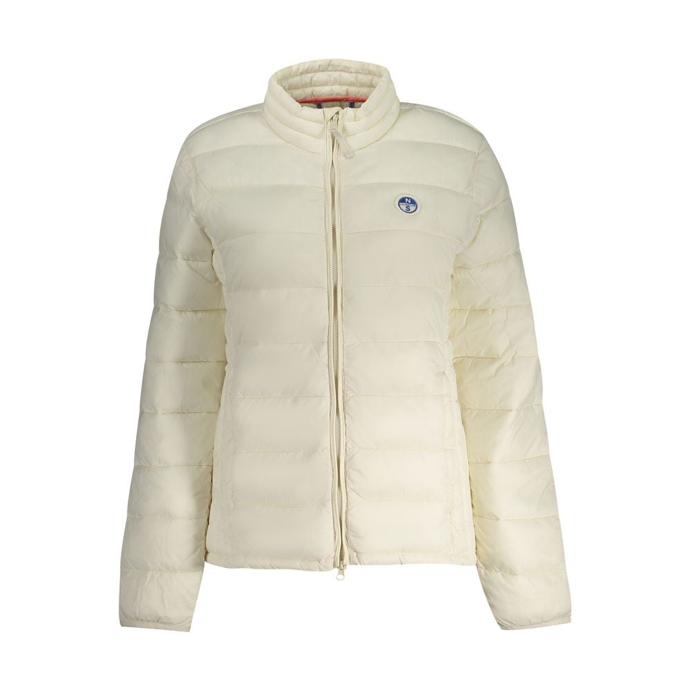 North Sails White Polyamide Jackets & Coat NO-35845-XS