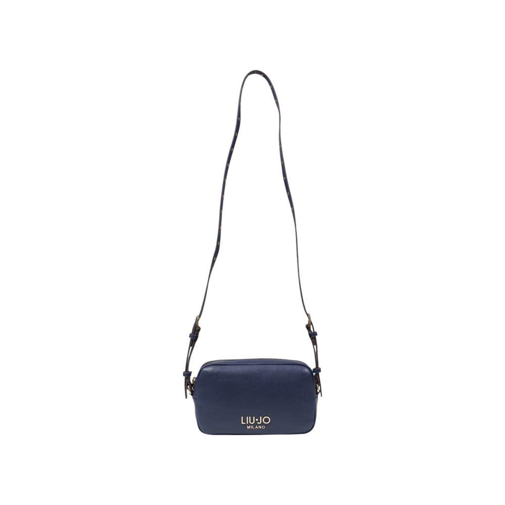 Liu Jo blue polyethylene handbag, medium size, from women's spring/summer collection, made of 100% polyurethane, with shoulder strap.