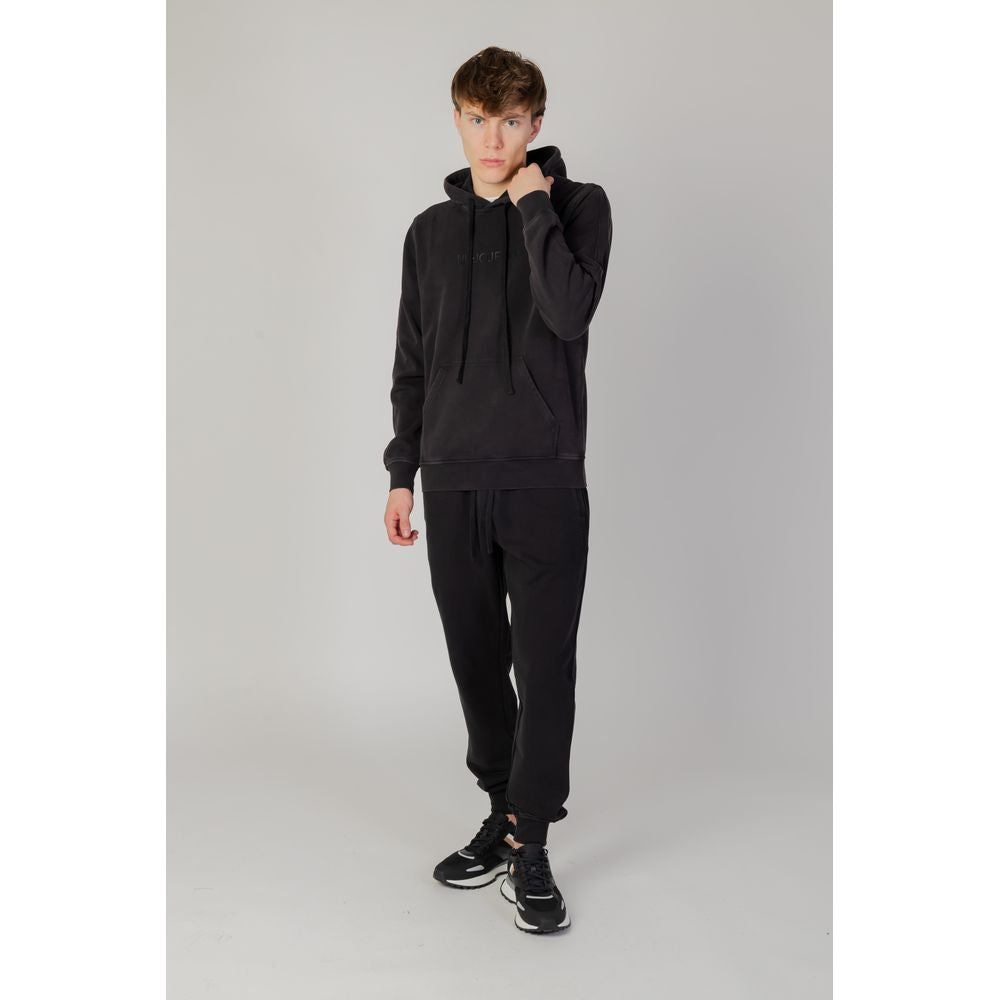 Liu Jo Black Cotton Hoody LI-13171400009-IT54 | XXL