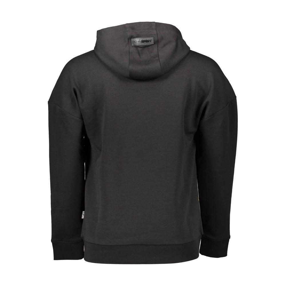 Plein Sport Black Cotton Men Sweater PL-8786-S