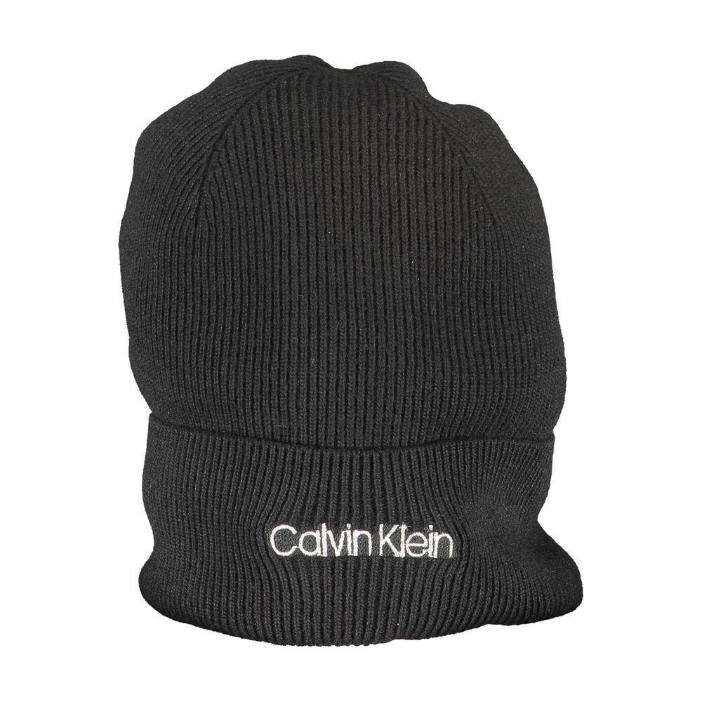 Calvin Klein Black Wool Hat CA-10530