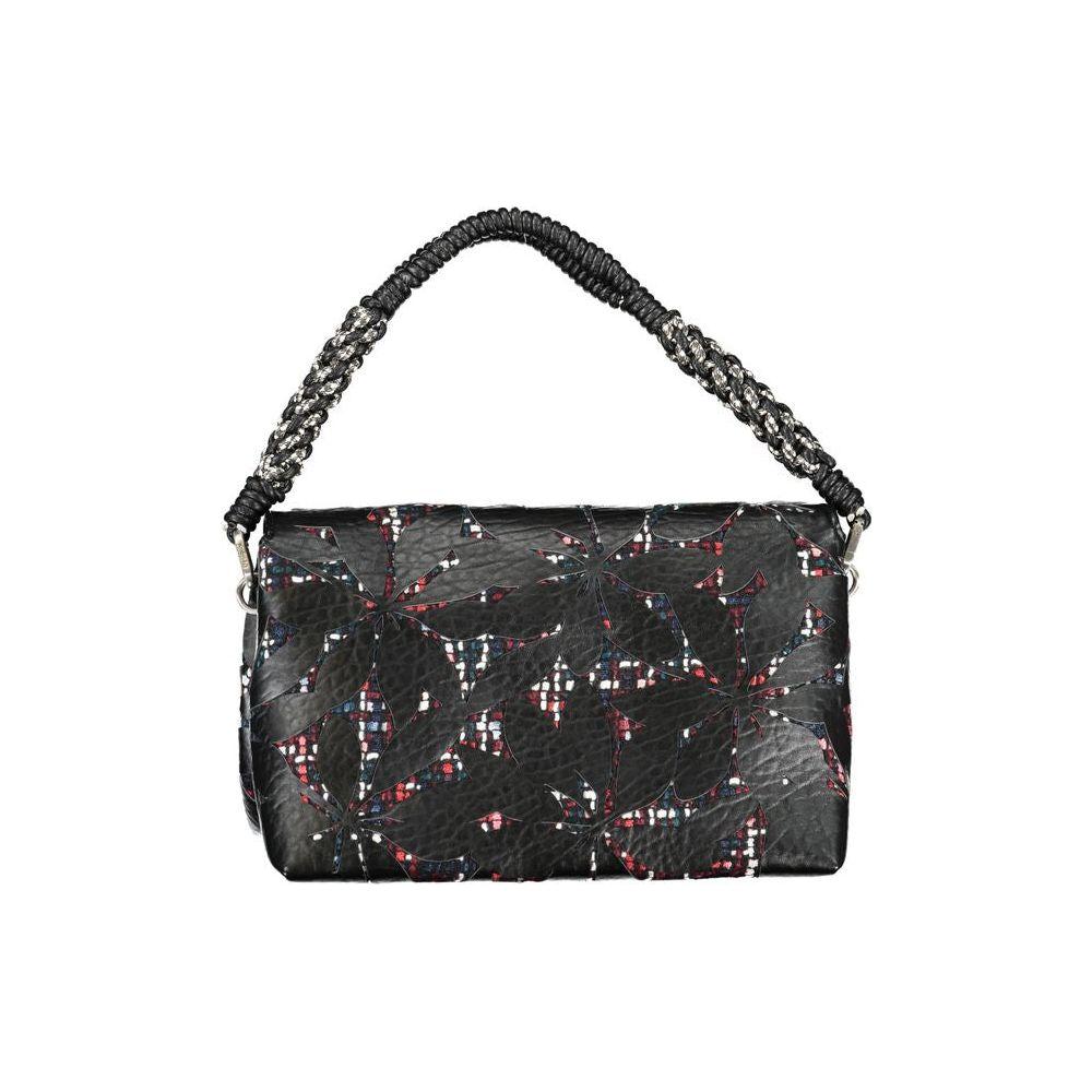 Desigual Black Polyethylene Handbag Desigual Dark Slate Gray