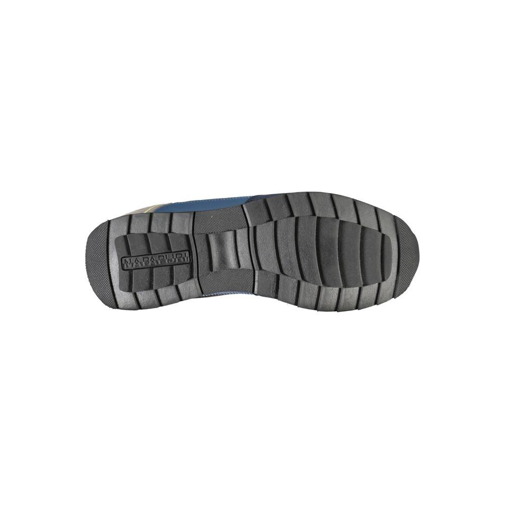 Sole of Napapijri Contrast Lace-Up Sports Sneakers, showcasing durable design and brand logo.