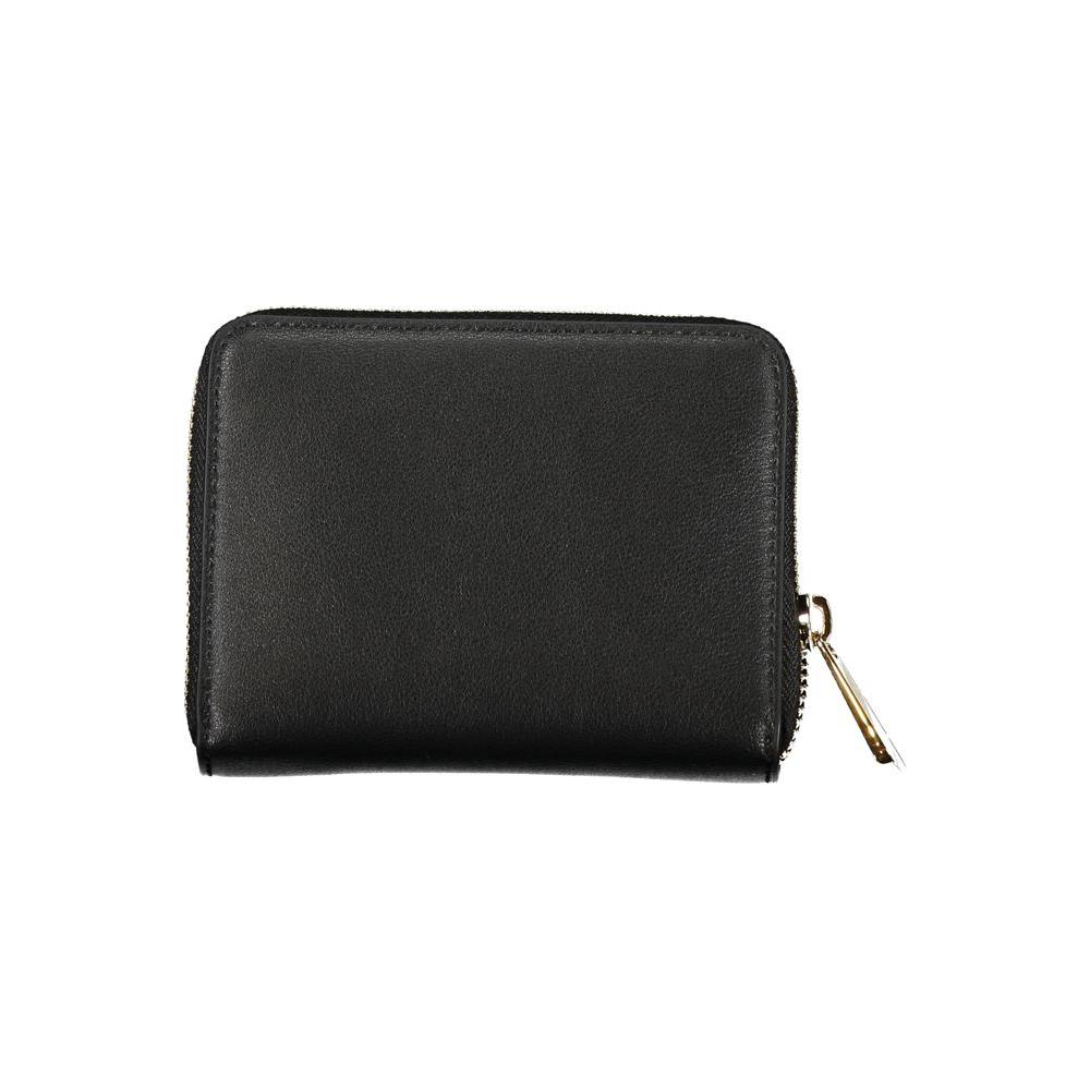 Tommy Hilfiger Elegant Black Multi-Compartment Wallet Tommy Hilfiger Dark Slate Gray