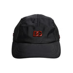 Dolce & Gabbana Black Nylon Logo 6 Panels Baseball Cap HAT9826-58