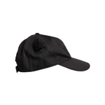 Dolce & Gabbana Black Cotton Logo Patch 6 Panels Baseball Cap HAT9848-60