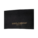 Dolce & Gabbana Black Cotton DG Logo Mid Calf Men Socks SCS2193-M