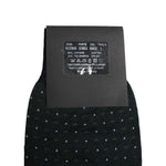 Dolce & Gabbana Black Polka Dots Cotton Mid Calf Socks SCS2200-L