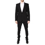 Dolce & Gabbana Multicolor Polyester Jacquard 2 Piece Suit KOS2305-48