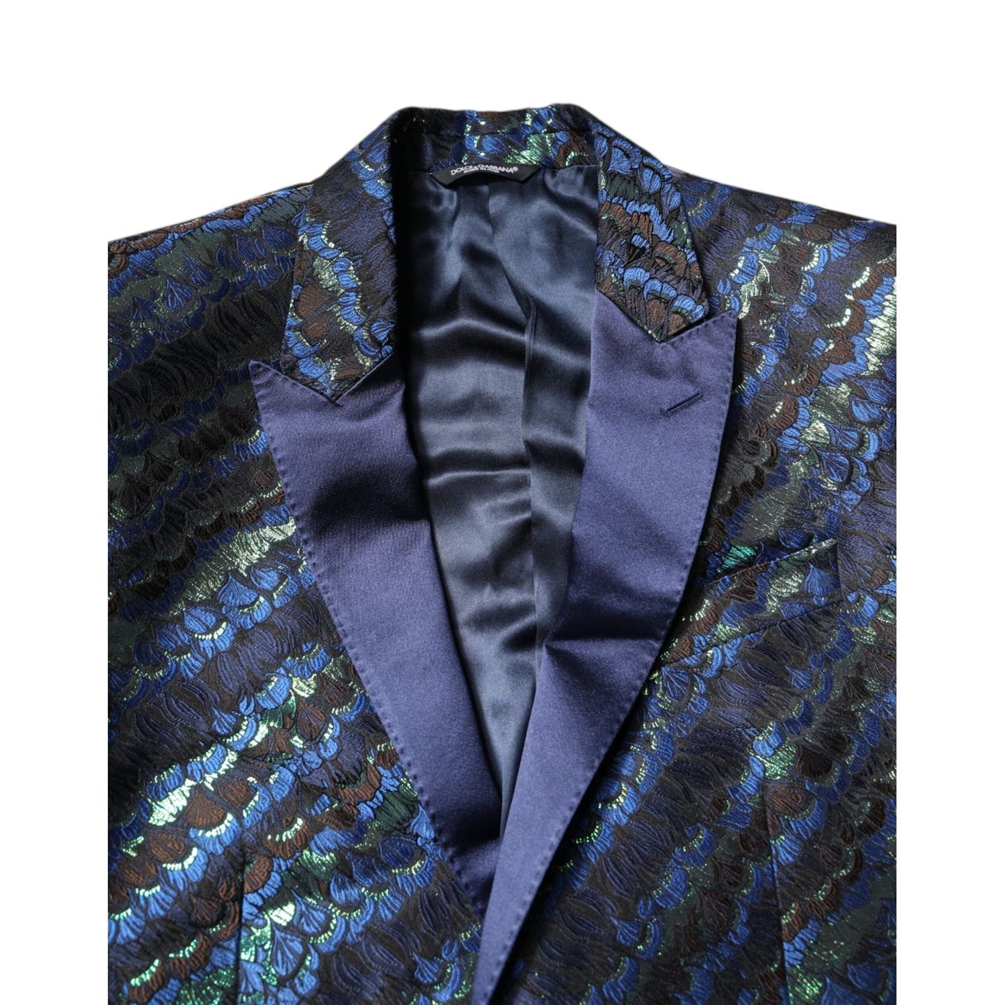 Dolce & Gabbana Multicolor Polyester Jacquard 2 Piece Suit KOS2305-48