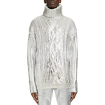 Balmain Brown Wool Men Turtleneck Sweater BA-15360-M