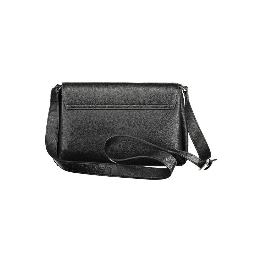 Calvin Klein Black Polyester Women Handbag Calvin Klein Dark Slate Gray