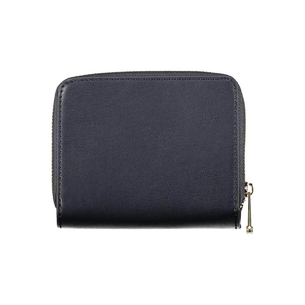 Tommy Hilfiger Sleek Blue Polyethylene Wallet Tommy Hilfiger Dark Slate Gray