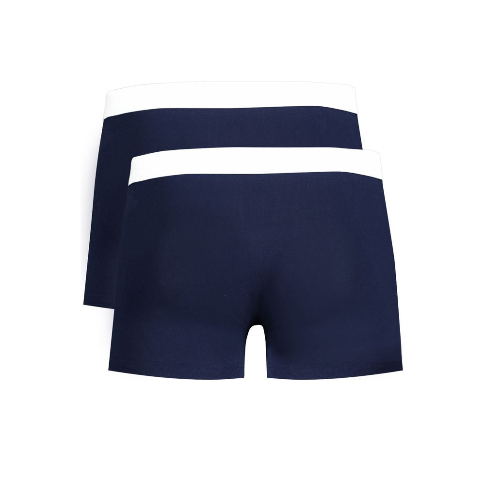 Trussardi Blue Cotton Underwear Trussardi Dark Slate Gray