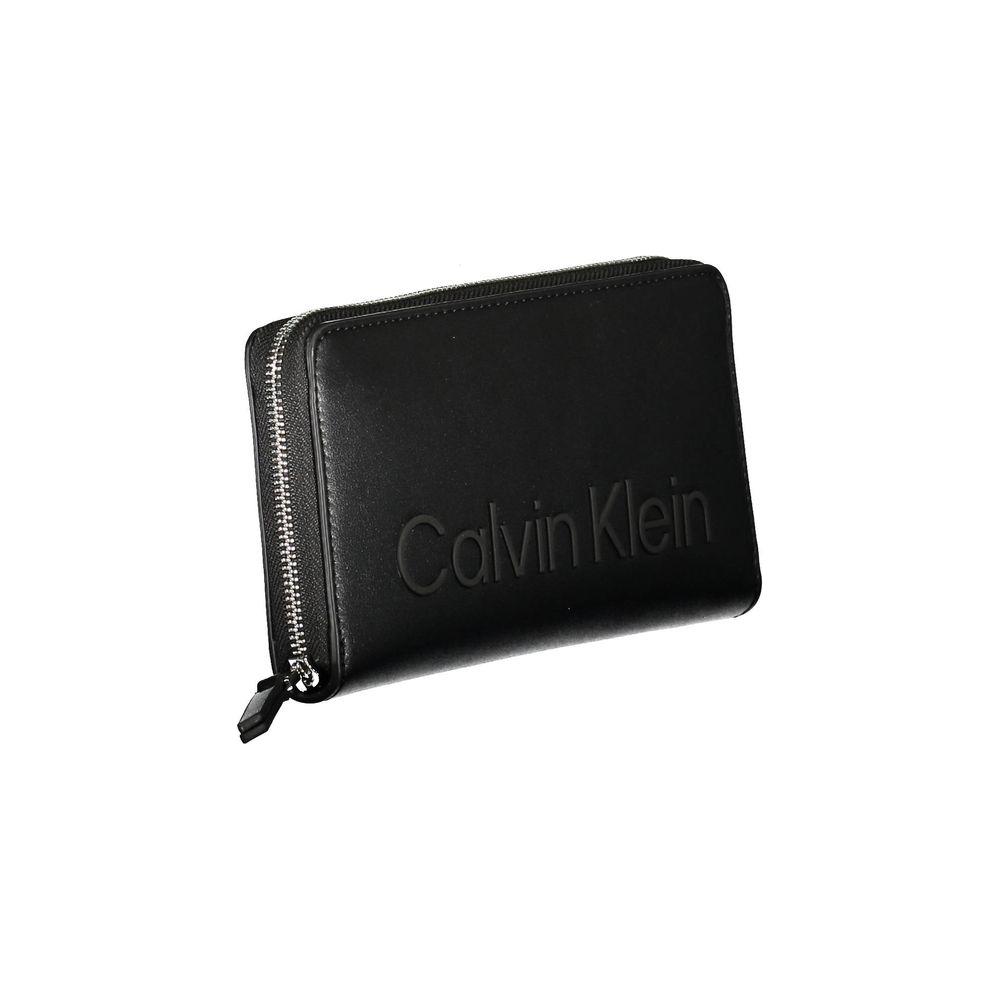 Calvin Klein Black Polyethylene Women Wallet Calvin Klein Black
