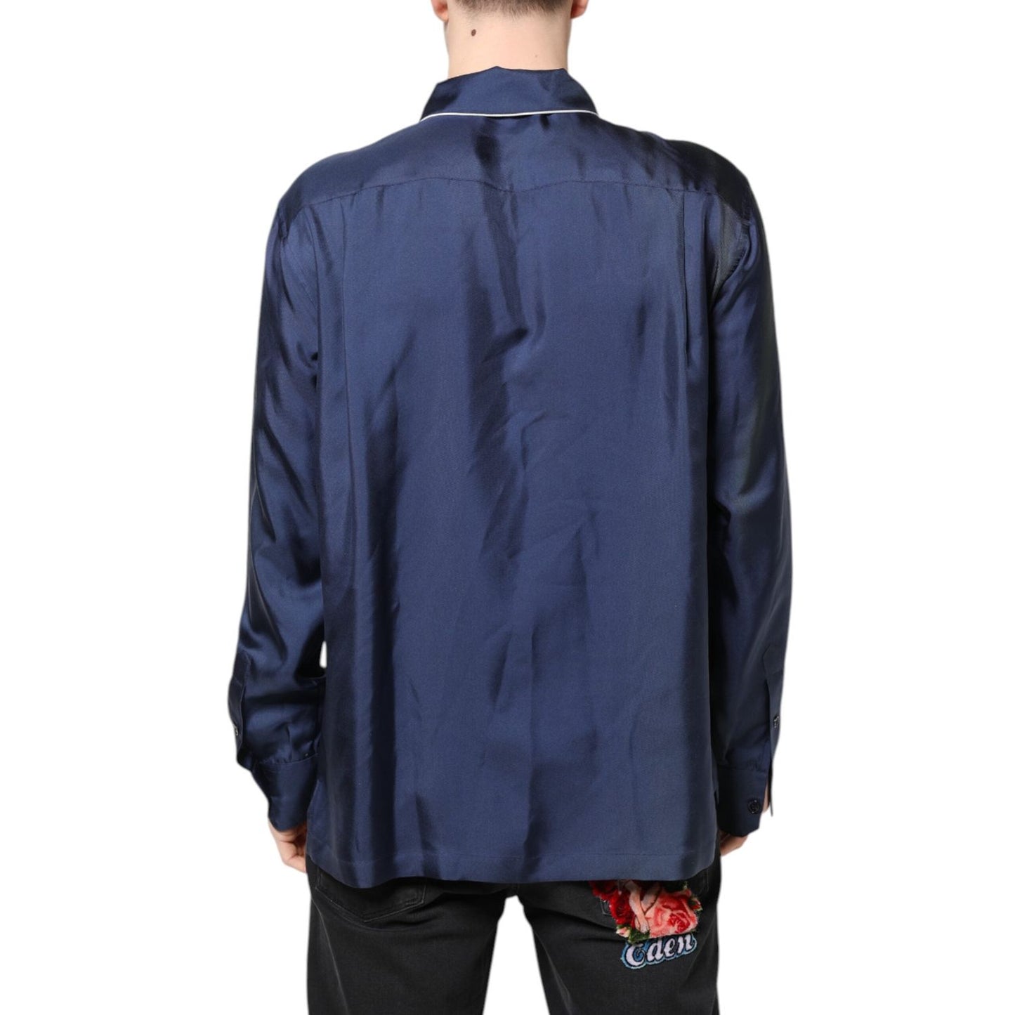 Dolce & Gabbana Multicolor Lounge Pajama Sleepwear Shirt TSH87846-40