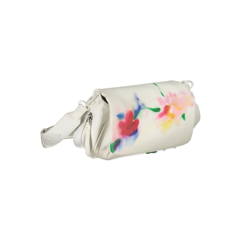 Desigual White Polyethylene Handbag