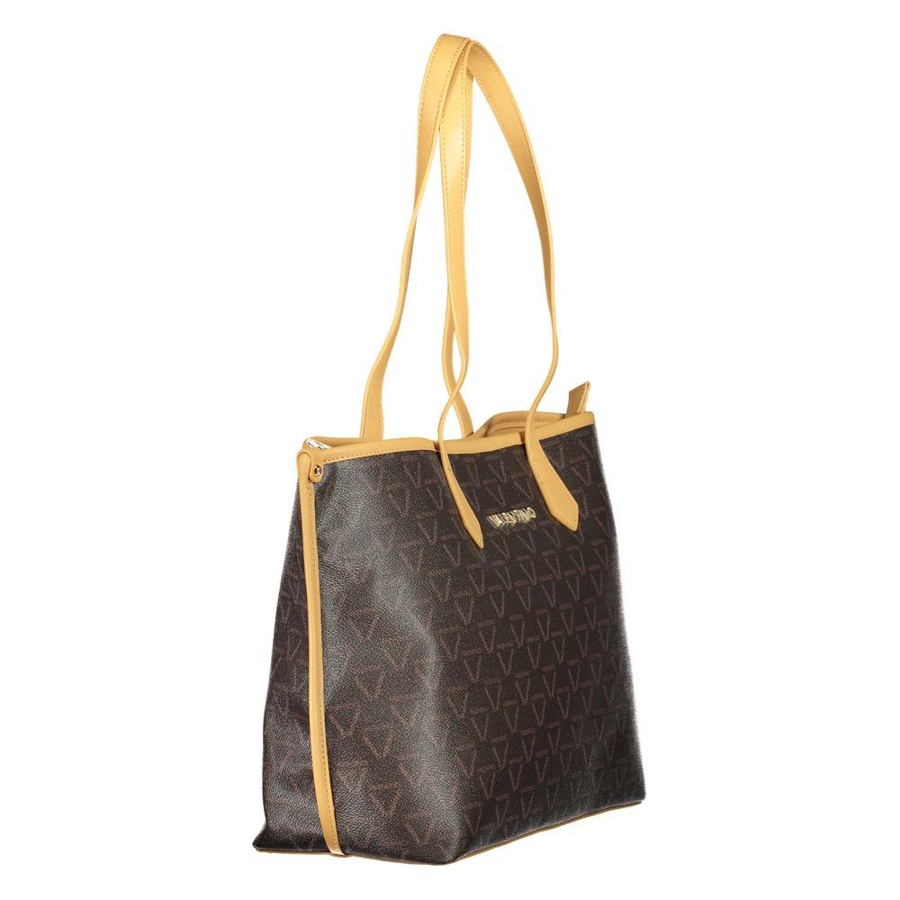 Valentino Bags Brown Polyethylene Handbag