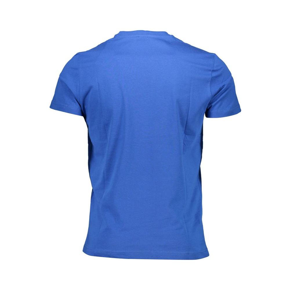 Diesel Blue Cotton Men T-Shirt