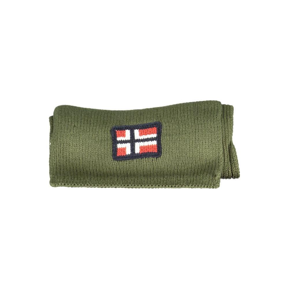 Norway 1963 Green Marabou Men Scarf